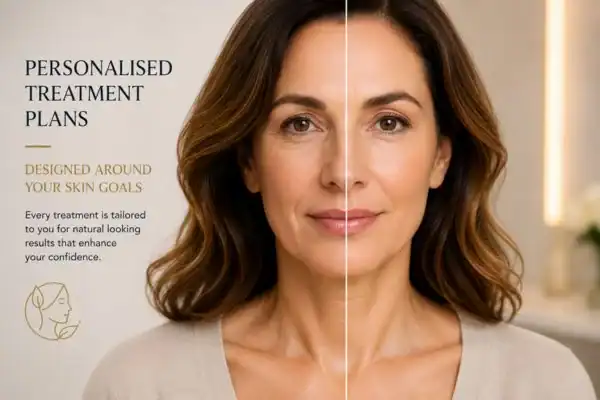Before and after results of Collagen Lift Therapy Enfield Island Village
